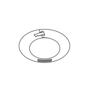 画像: パロマ FEKRT-60 給湯器部材 メガネリング(2枚入り)