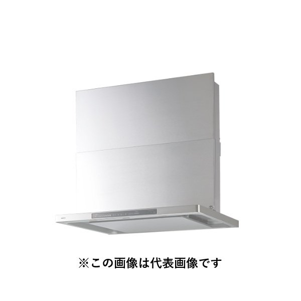 画像1: ノーリツ NFG9S27MST レンジフード Curara クララタッチ コンロ連動 スリム型ノンフィルター（シロッコファン） 90cm ステンレス スライド前幕板同梱 ♪ (1)