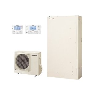 画像: パナソニック [HE-W37LQS+コミュニケーションリモコン] エコキュート Wシリーズ フルオート 屋外設置 370L ♪