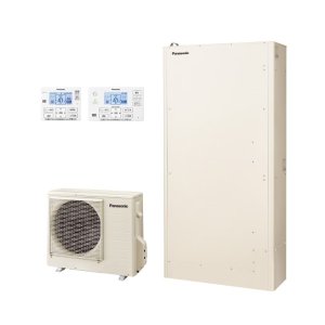 画像: パナソニック [HE-WU46LQS+コミュニケーションリモコン] エコキュート Wシリーズ パワフル高圧 フルオート 屋外設置 460L ♪