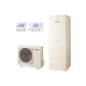 画像: パナソニック [HE-S37LQS+コミュニケーションリモコン] エコキュート Sシリーズ フルオート 屋外設置 370L ♪