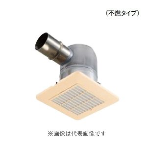 画像: パナソニック VB-GMS50P2-K 換気扇 ベンテック部材 給排気グリル 天井用 不燃タイプ φ50mm 給気用 ブラック 受注生産品 §