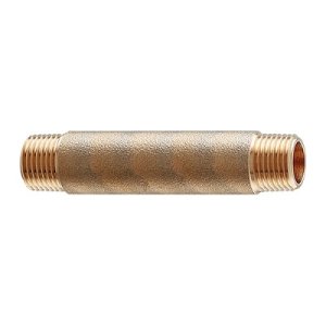 画像: カクダイ 616-618-200 水栓金具 砲金長ニップル 長さ200