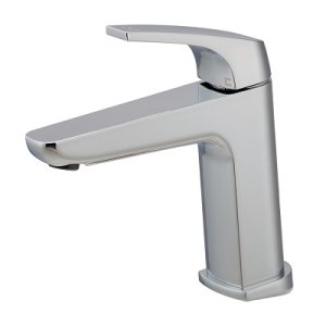 画像: カクダイ 183-357A-CH 水栓金具 シングルレバー混合栓 AVALO ブレードホース 逆流防止機能なし