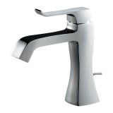 画像: カクダイ 183-370AH-CH 水栓金具 シングルレバー混合栓 RATONA ブレードホース 逆流防止機能なし