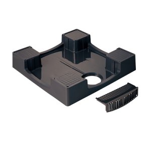 画像: カクダイ 426-418-GY 水栓金具 洗濯機用防水パン チャコール