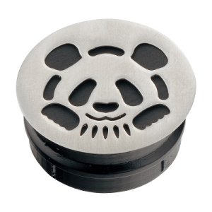 画像: カクダイ 433-202-P1 水栓金具 排水目皿 パンダ