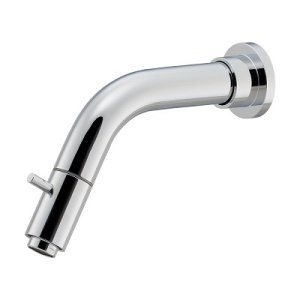 画像: カクダイ 702-110A-CH 水栓金具 横水栓 SYATORA 90°ハンドル開閉
