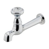 画像: カクダイ 702-430B-CH 水栓金具 横水栓 ロング LTICA