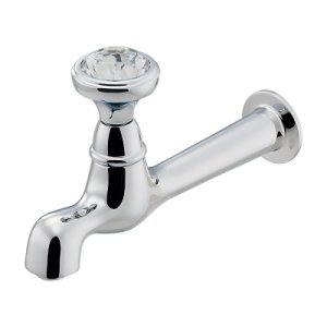 画像: カクダイ 702-430B-CH 水栓金具 横水栓 ロング LTICA