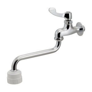 画像: カクダイ 706-200QR 水栓金具 厨房用自在水栓 ミストシャワー付 青・赤表示リング付