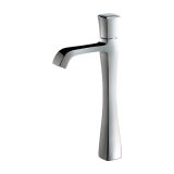 画像: カクダイ 716-360C-CH 水栓金具 立水栓 トール RATONA 90°ハンドル開閉