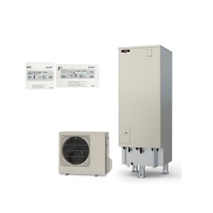 画像: 三菱 [SRT-SK557UD+無線アダプター付リモコンセット] エコキュート 寒冷地向け Sシリーズ 角型 フルオート W追いだき 550L ♪
