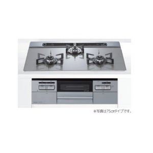 画像: ノーリツ/ハーマン ビルトインコンロ 750ｍｍタイプ Fami ガラストップ オートグリルタイプ 無水両面焼き [DW32V7WAP2SV プロパン]