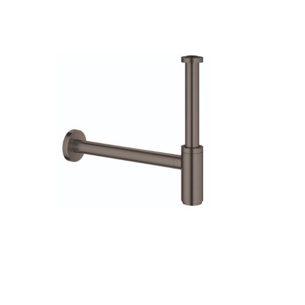 画像1: グローエ 28912AL0J パーツ ボトルトラップ1 1/4" (ブラッシュドハードグラファイト) (1)