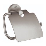 画像: グローエ 40367DC1J アクセサリー エッセンシャル トイレットペーパーホルダー (スーパースチール) ※受注生産品 §