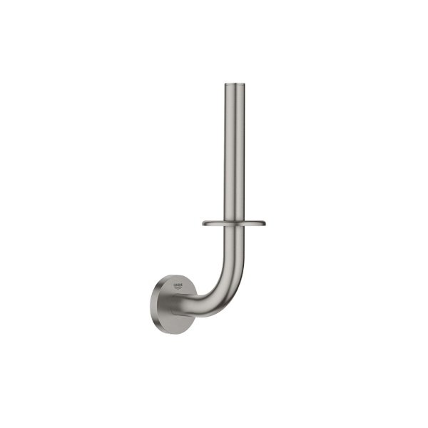 画像1: グローエ 40385DC1J アクセサリー エッセンシャル スペアトイレットペーパー ホルダー(スーパースチール) ※受注生産品 § (1)