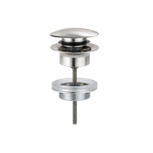 画像: グローエ 65807DC0J パーツ 洗面器用 排水金具 ダイレクトプッシュ式 欧州陶器用(スーパースチール) ※受注生産品 §