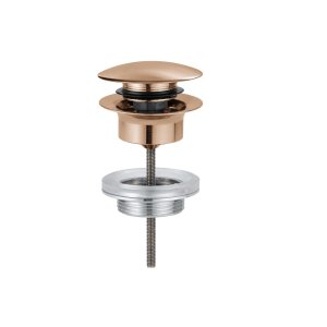 画像: グローエ 65807DL0J パーツ 洗面器用 排水金具 ダイレクトプッシュ式 欧州陶器用(ブラッシュドウォームサンセット) ※受注生産品 §