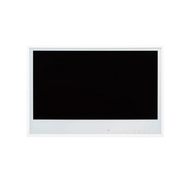 画像1: ツインバード VB-BB241W 浴室テレビ 24V型地上 CA BS 110度CSデジタル ハイビジョン リモコン付 ホワイト (1)