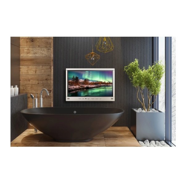 画像3: ツインバード VB-BB321G 浴室テレビ 32V型地上 CA BS 110度CSデジタル ハイビジョン リモコン付 シャンパンゴールド♭ (3)