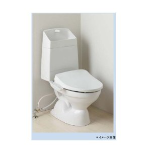 画像: ジャニス工業 便器 + タンク + 温水洗浄便座 [SC8024-SGA + SV2002-0EH + JCS-630ENN□ BW1] ピュアホワイト BMシリーズ 排水芯200mm 手洗無 防露なし ♪