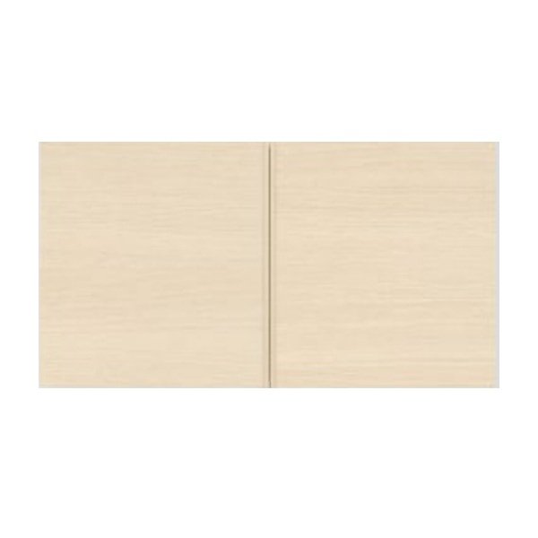 画像1: TOTO [UGW101S#EM ミディアムウッドN] 背面ウォール収納キャビネット 受注生産品 §♪ (1)