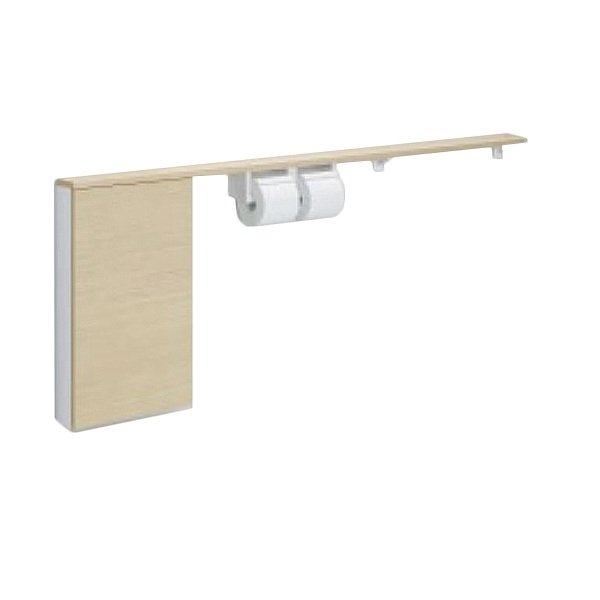 画像1: TOTO [UYC11 R/L S#EL ライトウッドN] フロア収納キャビネット ワイドタイプ（1600ｍｍフリーカット対応） 露出タイプ ♪ (1)