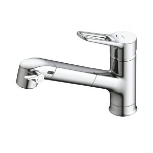 画像: INAX/LIXIL JF-AP461SYXN(JW) 浄水器内蔵型シングルレバー混合水栓(寒冷地) オールインワンAPタイプ 寒冷地（水抜式） 水栓金具