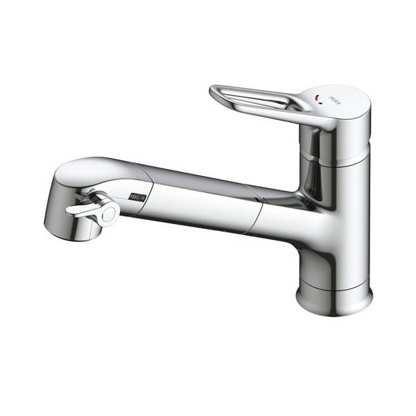 画像1: INAX/LIXIL JF-AP461SYXN(JW) 浄水器内蔵型シングルレバー混合水栓(寒冷地) オールインワンAPタイプ 寒冷地（水抜式） 水栓金具 (1)