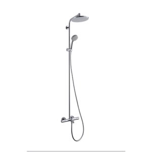 画像: セラトレーディング HG27320C クロメッタS240 サーモスタット式シャワバス用湯水混合栓(シャワーパイプタイプ) クロム ♪