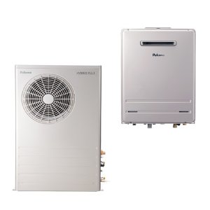 画像: パロマ [HBF-E242SAWL+HB-232TUHPL-P 都市ガス] ガスふろ給湯器+ヒートポンプタンクユニット HYBRID PLUS 屋外設置 オート 24号 リモコン付 ♪