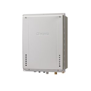 画像: ノーリツ 『GT-C1672AW-TB-1 BL 都市ガス』 ガスふろ給湯器 設置フリー形 スタンダード フルオート エコジョーズ 16号 PS扉内後方排気延長設置形 リモコン別売 ♪