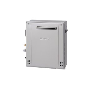 画像: ノーリツ 『GRQ-C2472SA-1 BL 都市ガス』 ガスふろ給湯器 隣接設置型 シンプル オート エコジョーズ 24号 屋外据置形 リモコン別売 ♪