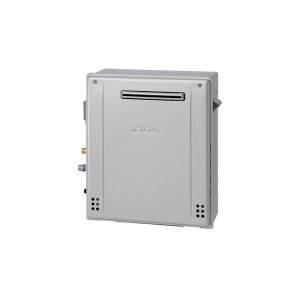 画像: ノーリツ 『GRQ-C2072SA-1 BL 都市ガス』 ガスふろ給湯器 隣接設置型 シンプル オート エコジョーズ 20号 屋外据置形 リモコン別売 ♪