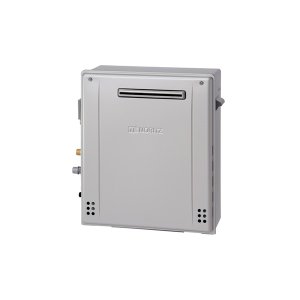 画像: ノーリツ 『GT-C1672SAR-1 BL プロパン』 ガスふろ給湯器 設置フリー型 シンプル オート エコジョーズ 16号 屋外据置形 リモコン別売 ♪