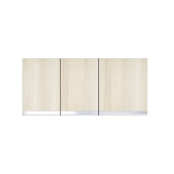画像1: onedo/ワンド/旧マイセット KTD3-50-100FH-RV 木目 KTD3型 吊り戸棚 不燃仕様 高さ50cm 間口100cm 奥行35.8cm ♪ (1)