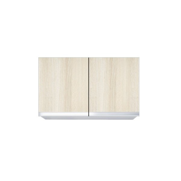 画像1: onedo/ワンド/旧マイセット KTD3-60-80FH-RV 木目 KTD3型 吊り戸棚 不燃仕様 高さ60cm 間口80cm 奥行35.8cm ♪ (1)