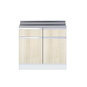 画像: onedo/ワンド/旧マイセット KTD5-85-90T-RV 木目 KTD5型 ハイトップ 調理台 引出し1段 間口90cm 奥行55cm ♪