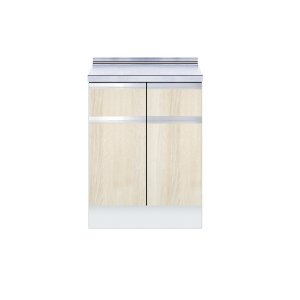 画像: onedo/ワンド/旧マイセット KTD6-85-60T-RV 木目 KTD6型 深型 調理台 間口60cm 奥行60cm ♪