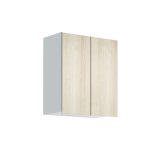 画像: onedo/ワンド/旧マイセット STO-60SN-RV 木目 STO型 多目的吊り戸棚 間口60cm 奥行31.1cm ♪