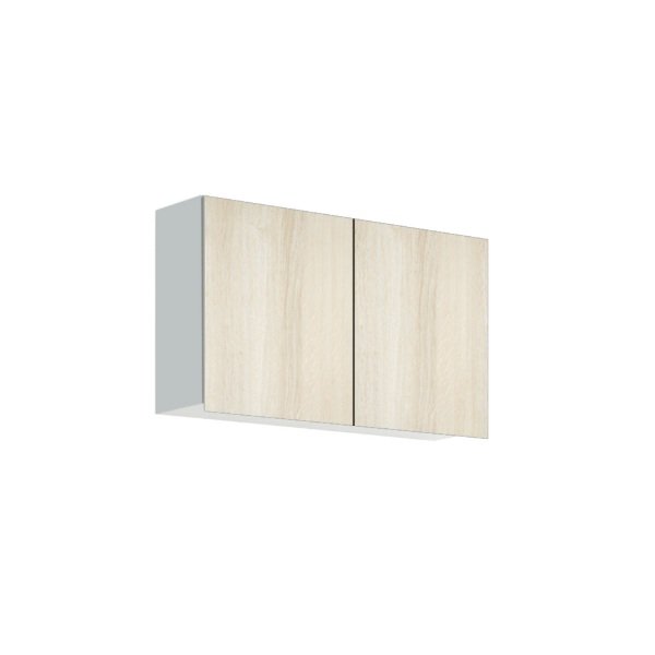 画像1: onedo/ワンド/旧マイセット STO-75CN-RV 木目 STO型 多目的吊り戸棚 間口75cm 奥行20.1cm ♪ (1)