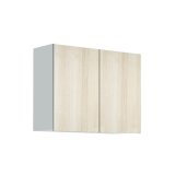 画像: onedo/ワンド/旧マイセット STO-90SN-RV 木目 STO型 多目的吊り戸棚 間口90cm 奥行31.1cm ♪