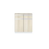 画像: onedo/ワンド/旧マイセット STO45-80DRC-RV 木目 STO型 壁面収納 フロアユニット 間口80cm 奥行45cm 受注生産品 §♪