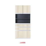 画像: onedo/ワンド/旧マイセット STO45-80MU-RV 木目 STO型 壁面収納 トールユニット 3段引出し 下台 間口80cm 奥行45cm 受注生産品 §♪