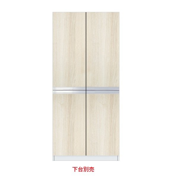 画像1: onedo/ワンド/旧マイセット STO-80RB-RV 木目 STO型 壁面収納 トールユニット扉タイプ 上台 間口80cm 奥行36cm 受注生産品 §♪ (1)