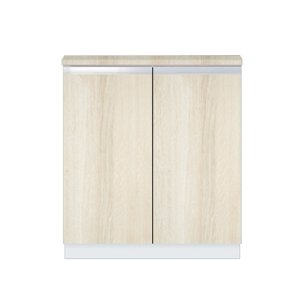 画像: onedo/ワンド/旧マイセット STO-80RC-RV 木目 STO型 壁面収納 フロアユニット 間口80cm 奥行36cm 受注生産品 §♪