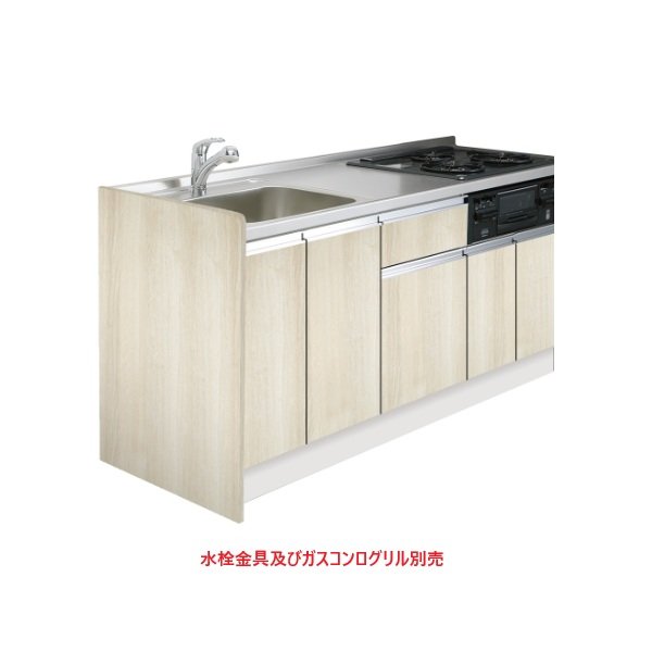 画像1: onedo/ワンド/旧マイセット KTB-60B-SP-RV 木目 各種器具 流し台用サイドパネル 1.8×60.5×79.5 『本体同時購入のみ』 ♪ (1)
