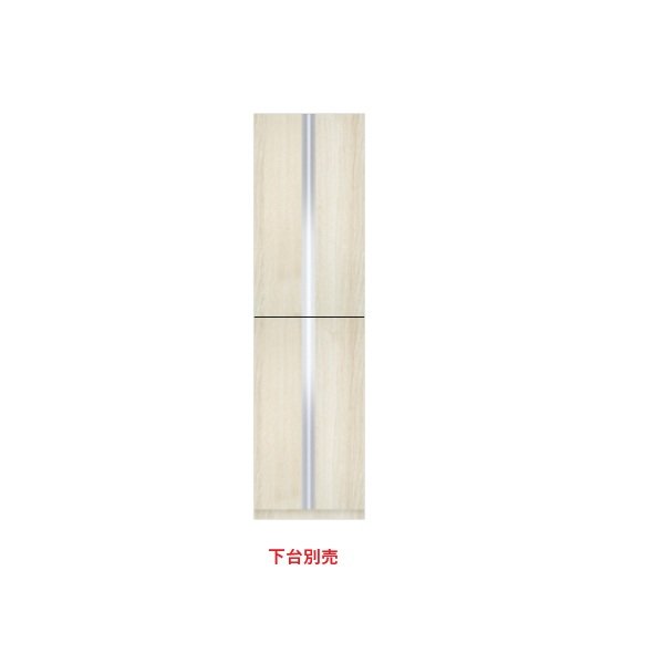 画像1: onedo/ワンド/旧マイセット SHO-60TU-RV 木目 SHO型 玄関収納 トールユニット H220cmタイプ 上台 間口60cm 奥行35.8cm ♪ (1)