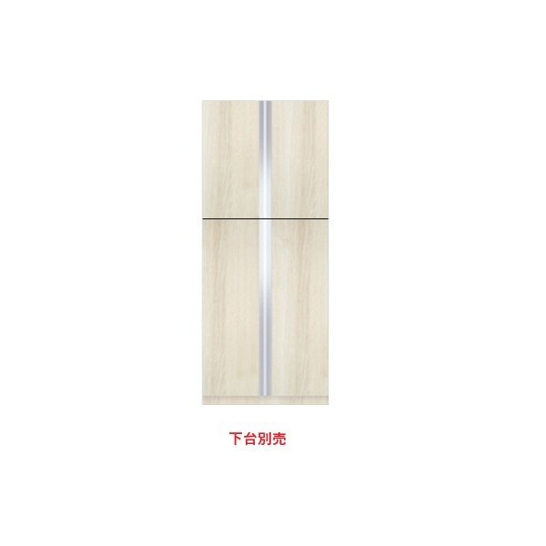 画像1: onedo/ワンド/旧マイセット SHO-75TUS-RV 木目 SHO型 玄関収納 トールユニット H180cmタイプ 上台 間口75cm 奥行35.8cm ♪ (1)
